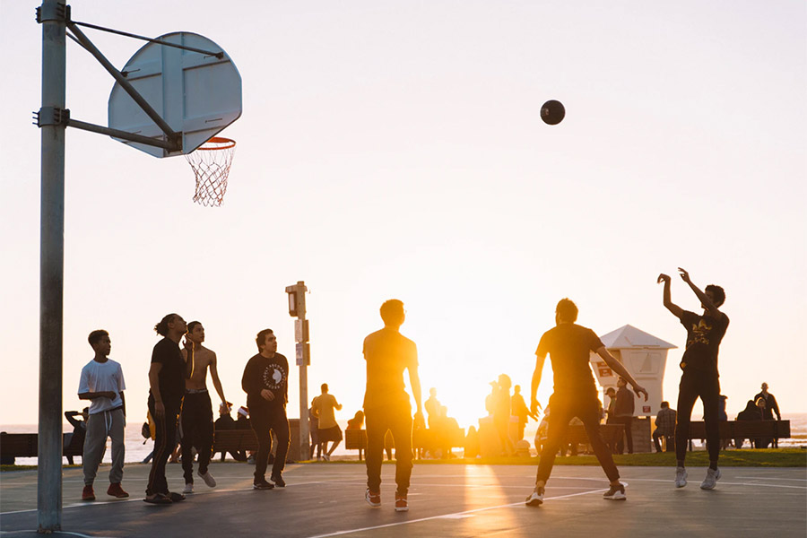 Playing basket is fun but is better not to if you have MVP